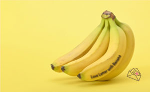 バナナでラブレター