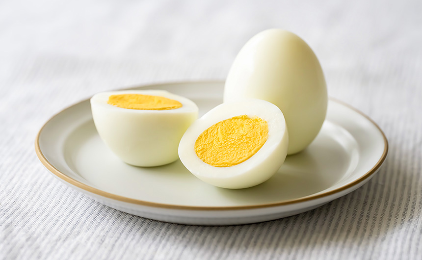 電子レンジで簡単ゆで卵