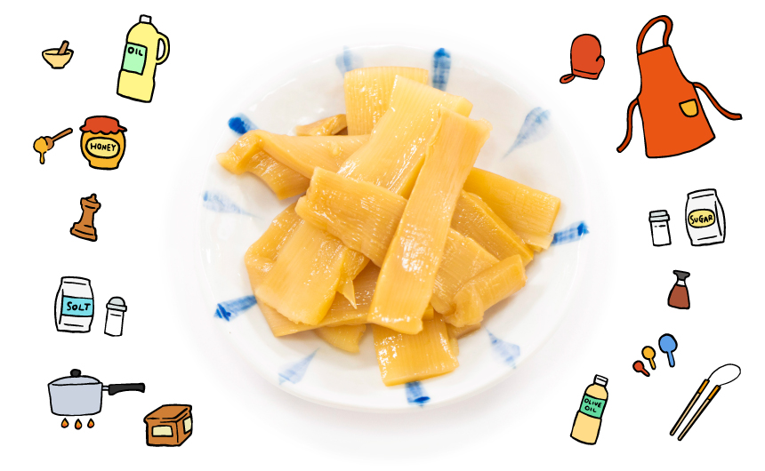 水煮メンマで自分流カスタマイズを楽しむ