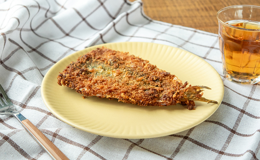 いわしのカレーフライ