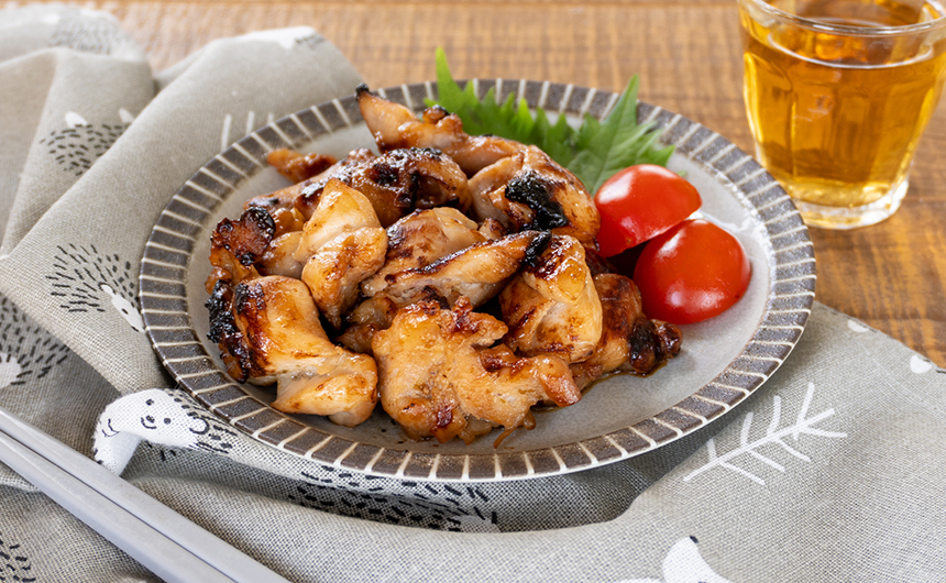 鶏肉の柚子こしょう照り焼き