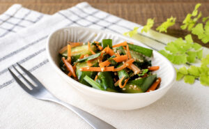 今週のおかず3品：オイキムチ風ウマウマきゅうり漬け