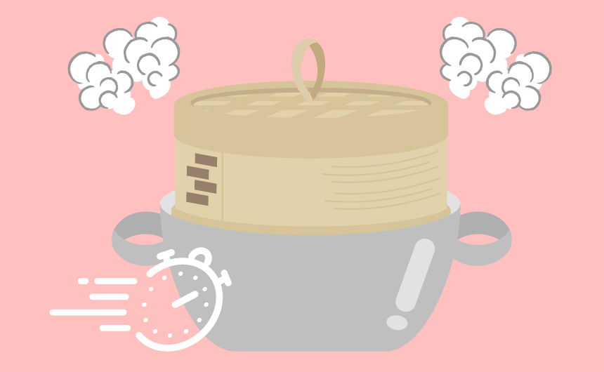 蒸し器活用で「ヘルシー」と「時短」の両方を叶えよう